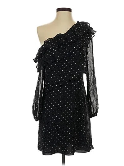 Pre-owned Intermix Cocktail Dress In Black