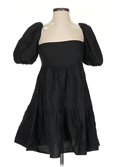 Pre-owned Intermix Cocktail Dress In Black