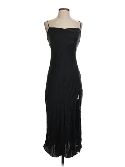 Pre-owned Intermix Cocktail Dress In Black
