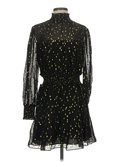 Pre-owned Intermix Cocktail Dress In Black