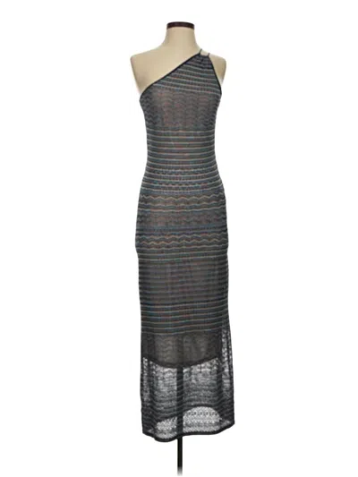 Pre-owned Intermix Cocktail Dress In Blue