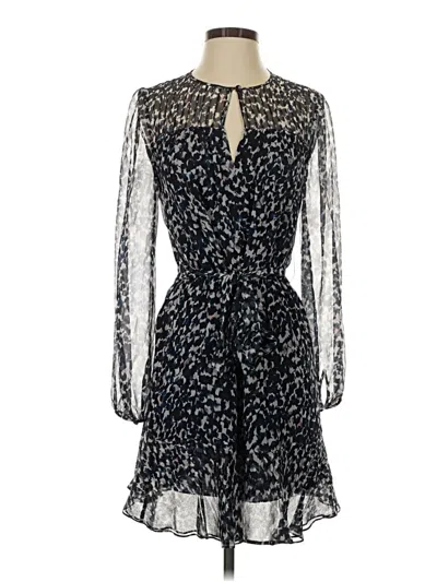 Pre-owned Intermix Cocktail Dress In Blue