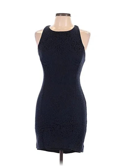 Pre-owned Intermix Cocktail Dress In Blue