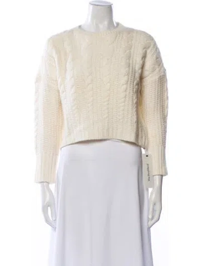 Pre-owned Intermix Crew Neck Sweater In Neutral