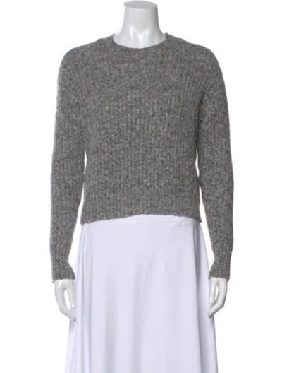 Pre-owned Intermix Crew Neck Sweater In Neutral