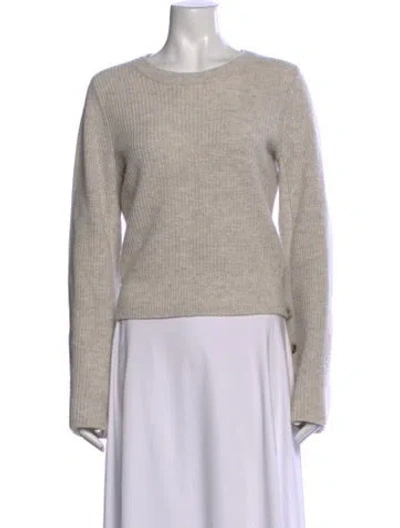 Pre-owned Intermix Crew Neck Sweater In Neutrals