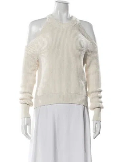 Pre-owned Intermix Crew Neck Sweater In Neutrals