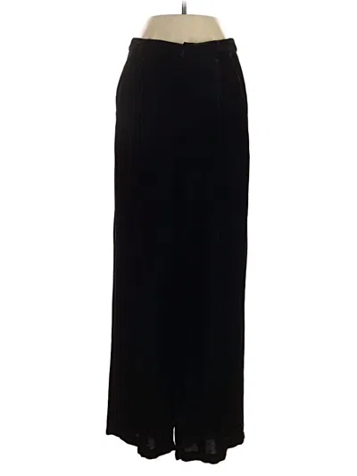 Pre-owned Intermix Dress Pants In Black
