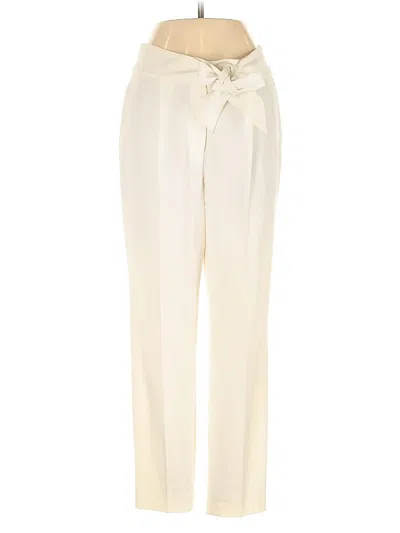 Pre-owned Intermix Dress Pants In White
