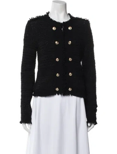 Pre-owned Intermix Evening Jacket In Black