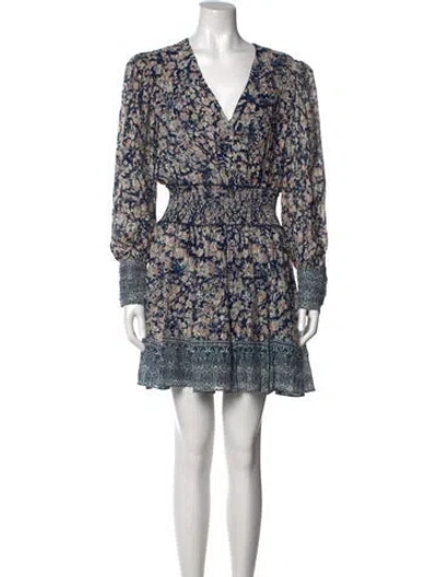 Pre-owned Intermix Floral Print Mini Dress