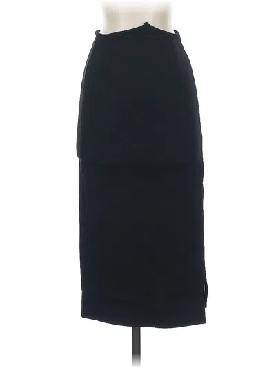 Pre-owned Intermix Formal Skirt In Black