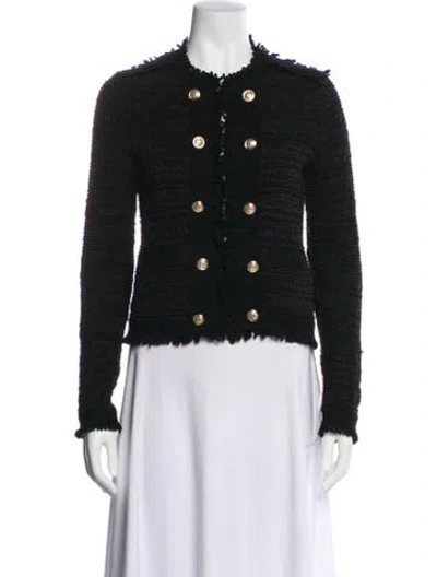 Pre-owned Intermix Jacket In Black