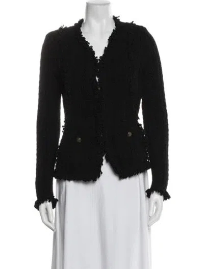 Pre-owned Intermix Jacket In Black