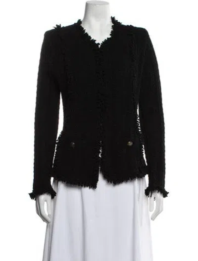 Pre-owned Intermix Jacket In Black