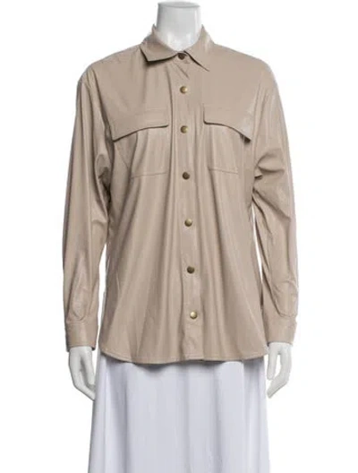 Pre-owned Intermix Jacket In Neutral