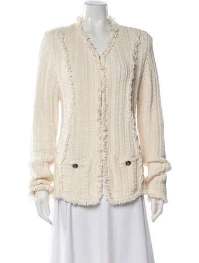 Pre-owned Intermix Jacket In Neutral