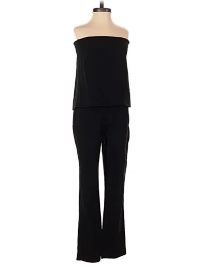 Pre-owned Intermix Jumpsuit In Black