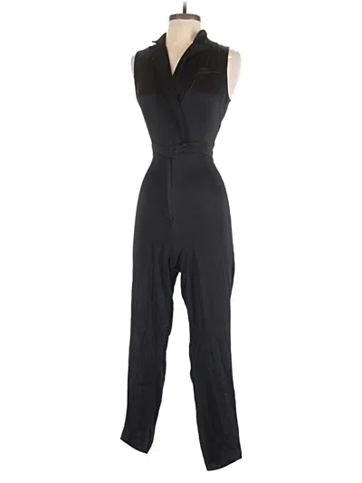 Pre-owned Intermix Jumpsuit In Black