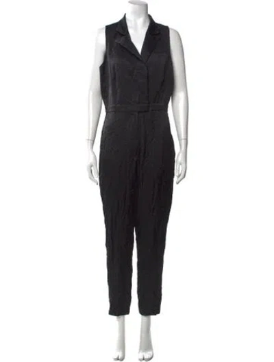 Pre-owned Intermix Jumpsuit In Black