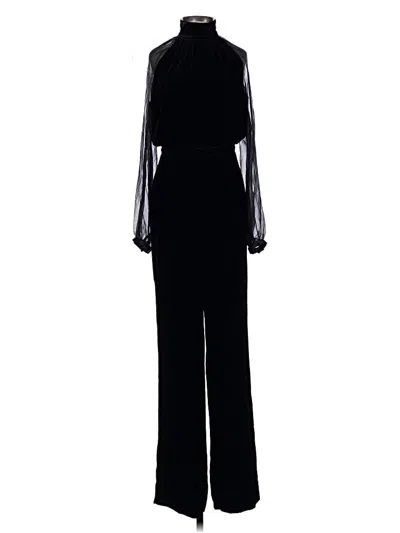 Pre-owned Intermix Jumpsuit In Black