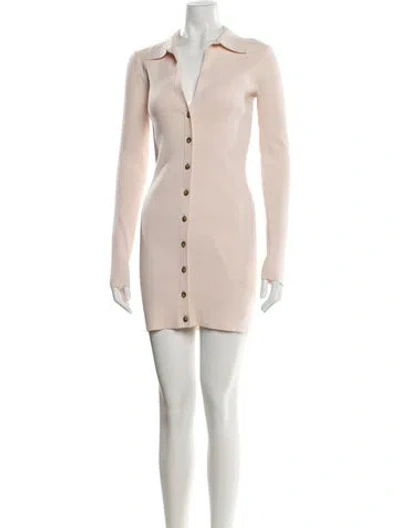 Pre-owned Intermix Mini Dress In Pink