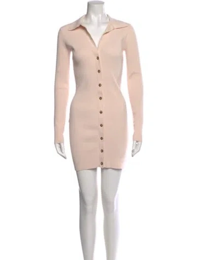 Pre-owned Intermix Mini Dress In Pink