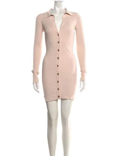 Pre-owned Intermix Mini Dress In Pink