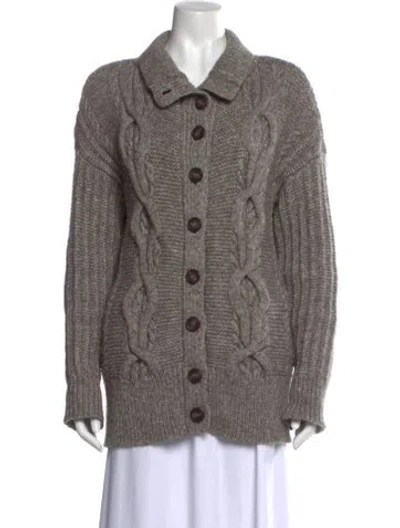 Pre-owned Intermix Nylon Sweater In Gray