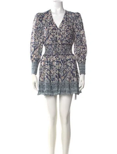 Pre-owned Intermix Printed Mini Dress