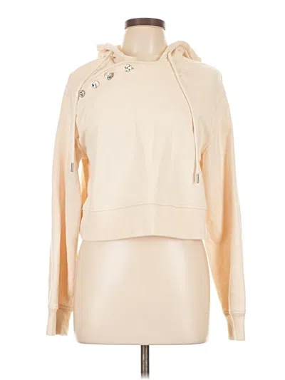 Pre-owned Intermix Pullover Hoodie In Tan