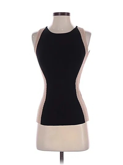 Pre-owned Intermix Pullover Sweater In Black