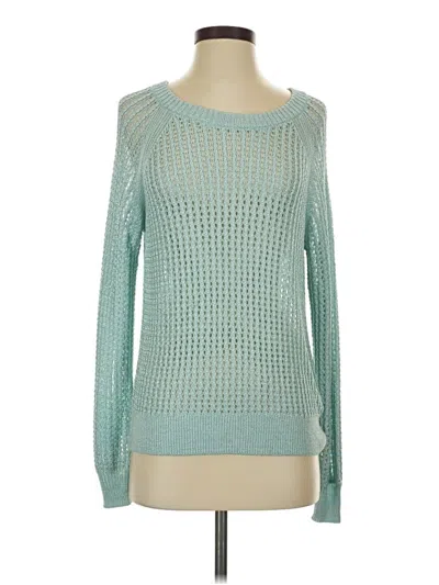 Pre-owned Intermix Pullover Sweater In Blue