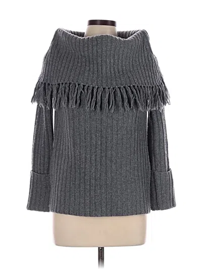 Pre-owned Intermix Pullover Sweater In Gray