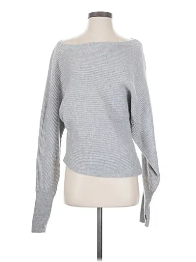 Pre-owned Intermix Pullover Sweater In Gray