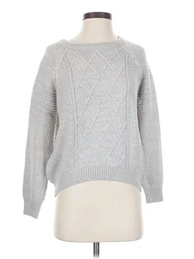 Pre-owned Intermix Pullover Sweater In Gray