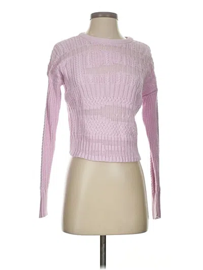 Pre-owned Intermix Pullover Sweater In Pink