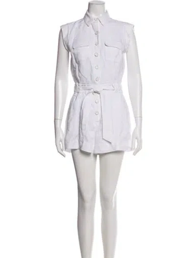 Pre-owned Intermix Romper In Gray