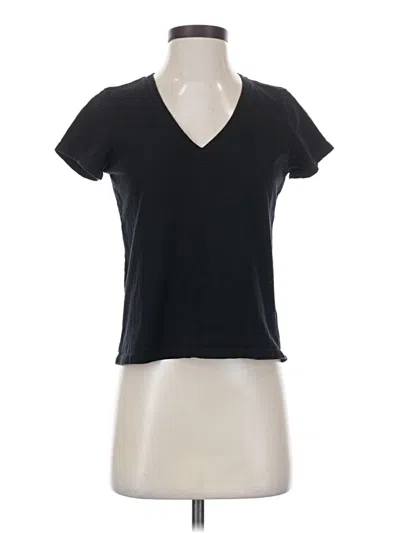 Pre-owned Intermix Short Sleeve T-shirt In Black