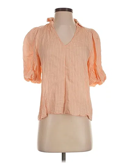 Pre-owned Intermix Short Sleeve T-shirt In Orange