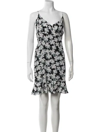 Pre-owned Intermix Silk Mini Dress