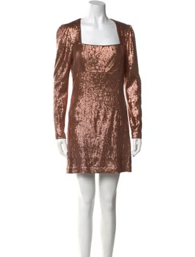 Pre-owned Intermix Square Neckline Mini Dress