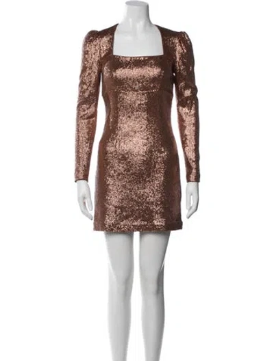 Pre-owned Intermix Square Neckline Mini Dress