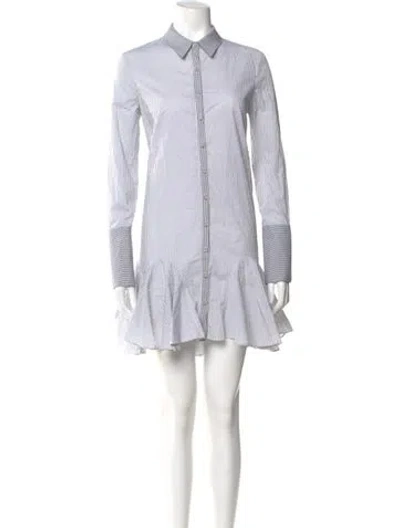 Pre-owned Intermix Striped Mini Dress In Multi