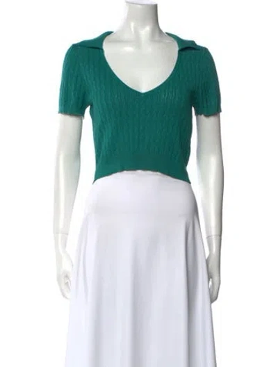 Pre-owned Intermix Sweater In Green