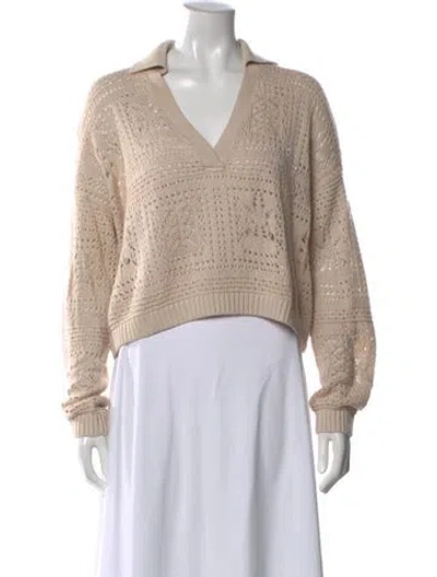 Pre-owned Intermix Sweater In Neutral