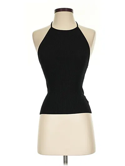 Pre-owned Intermix Sweater Vest In Black