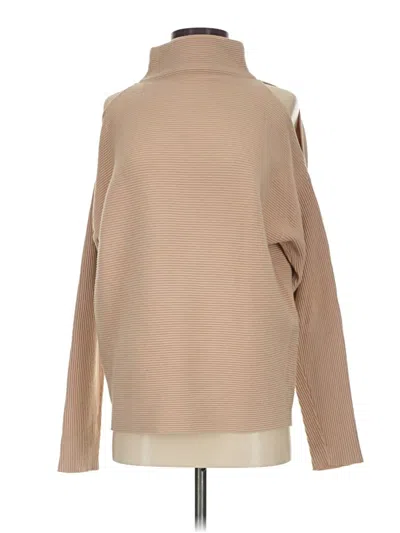 Pre-owned Intermix Turtleneck Sweater In Brown