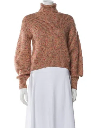 Pre-owned Intermix Turtleneck Sweater In Neutral