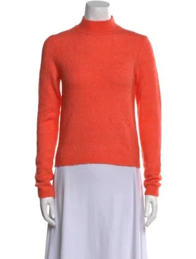 Pre-owned Intermix Turtleneck Sweater W/ Tags In Orange